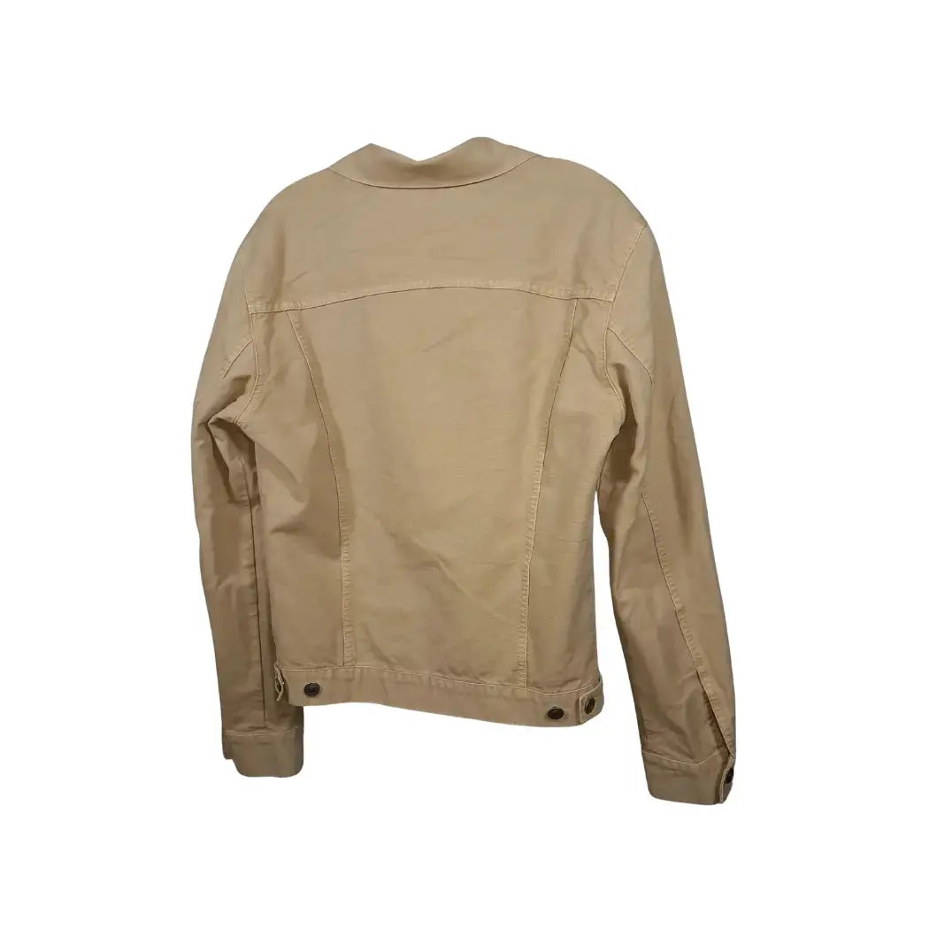 8 by YOOX – Sandfarbene Denim-Jacke | Urban Minimalism | Unisex