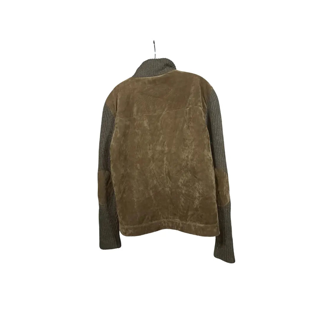 Il Fashion – Vintage Hybrid-Jacke | Strick meets Wildleder