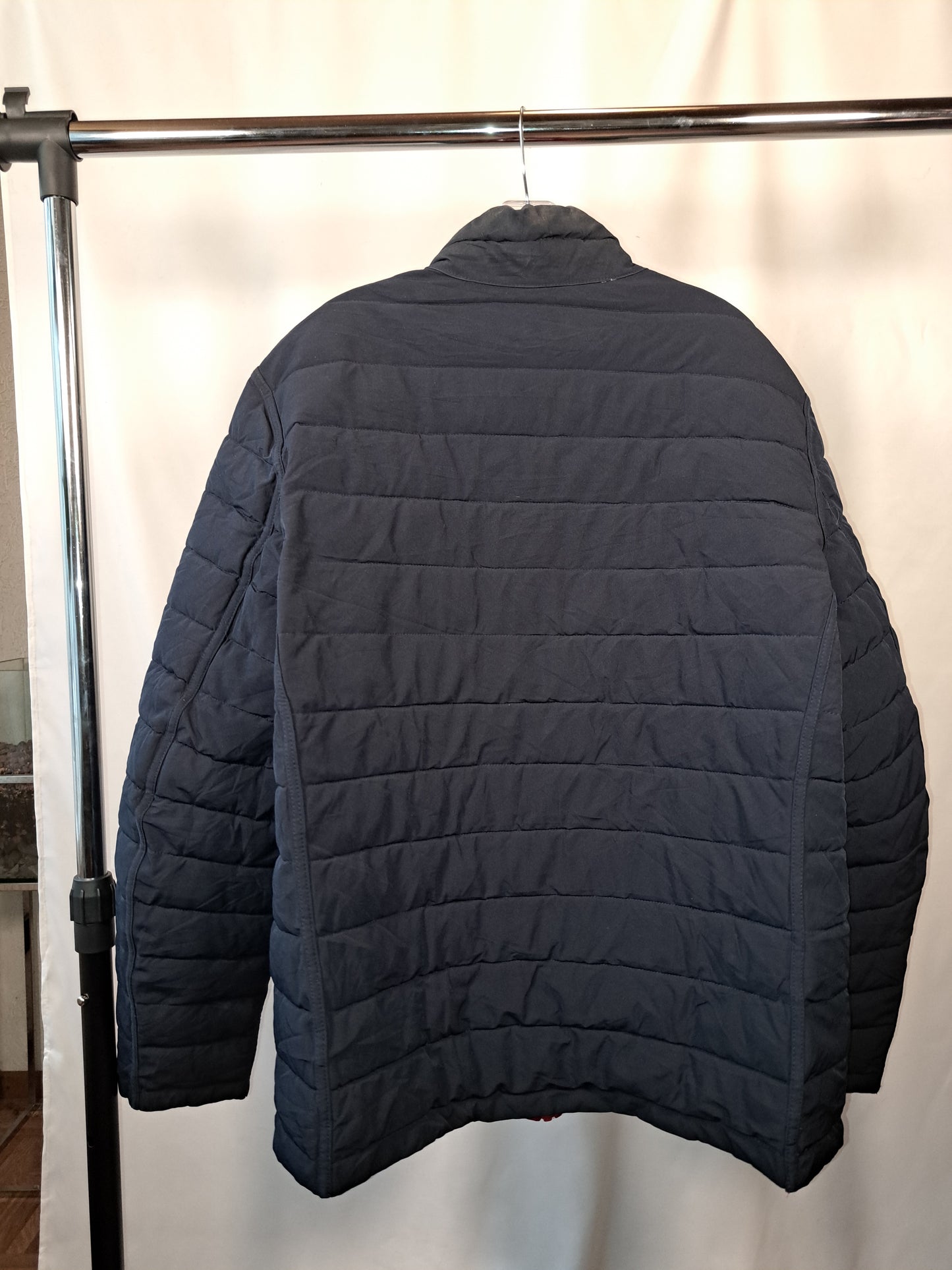 Nautica Steppjacke Navy/Rot