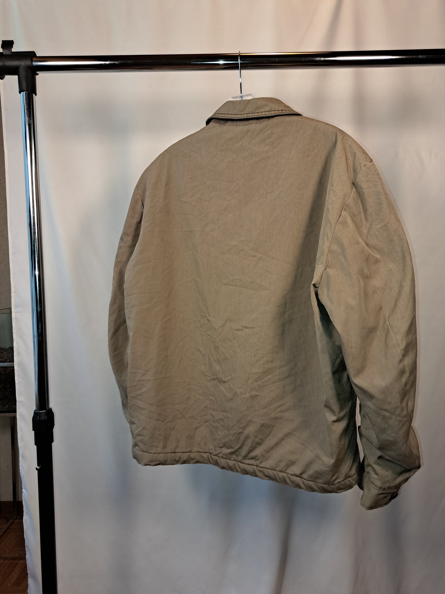 Sir John Vintage Canvas Jacke mit Teddyfutter