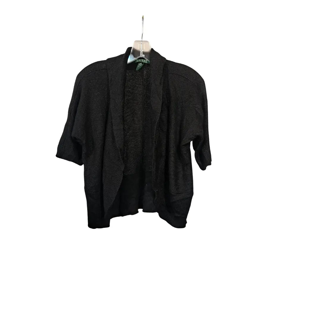 Ralph Lauren Green Label Black Knit Cardigan