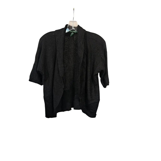 Ralph Lauren Green Label Black Knit Cardigan