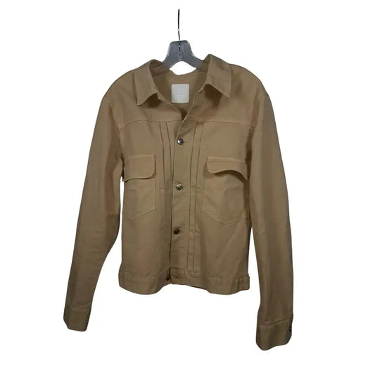 8 by YOOX – Sandfarbene Denim-Jacke | Urban Minimalism | Unisex