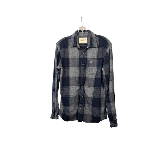 Hollister Vintage Flanellhemd Navy/Grey