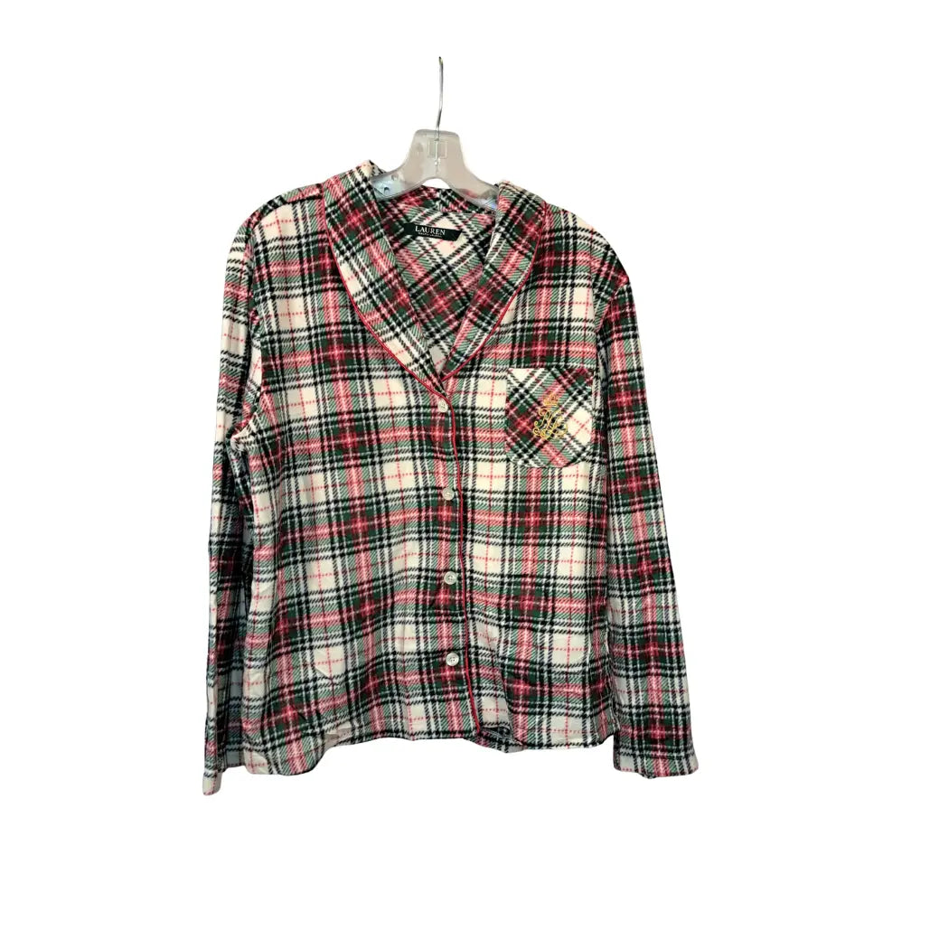Lauren Ralph Lauren Flanell Pyjama Top