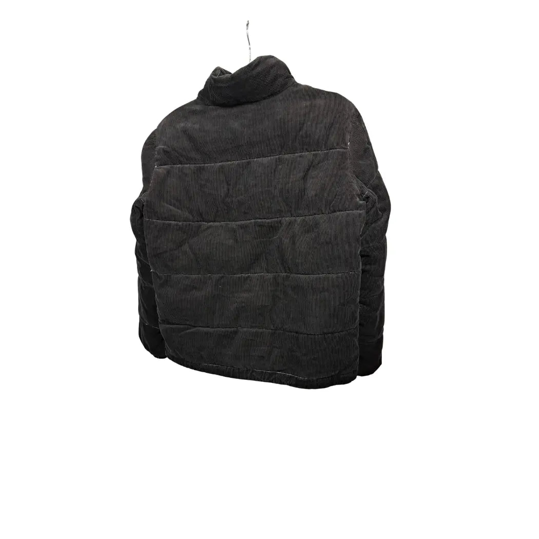 Levi’s Cord Puffer Jacke / Black Corduroy Puffer / Y2K Winter Jacket / Size S