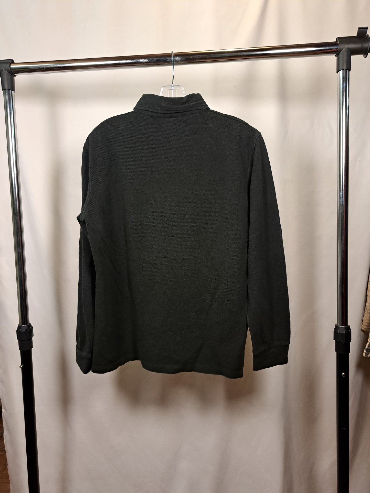 Alviero Martini 1ª Classe Vintage Polo Longsleeve / Black / Size L – Italian Designer